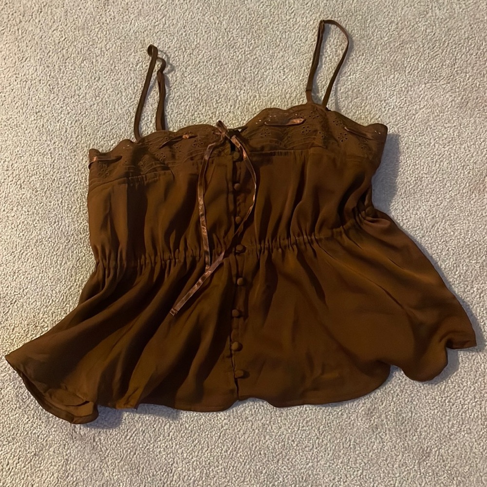 American eagle blouse tank top